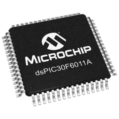 16-bit PICs DSPIC30F6011A-30I/PF by Microchip Technology