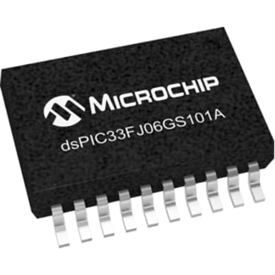 16-bit PICs DSPIC33FJ06GS101A-E/SS by Microchip Technology
