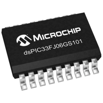 16-bit PICs DSPIC33FJ06GS101T-I/SO by Microchip Technology