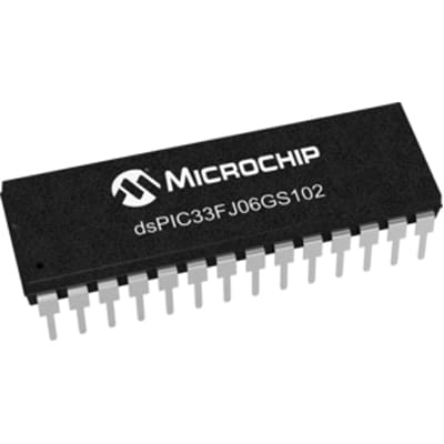 16-bit PICs DSPIC33FJ06GS102-I/SP by Microchip Technology