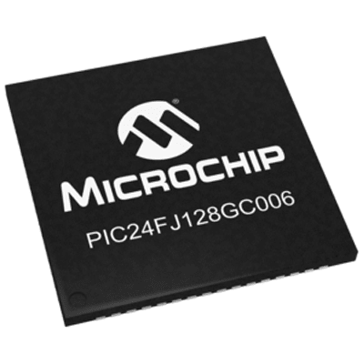 16-bit PICs PIC24FJ128GC006-I/MR by Microchip Technology