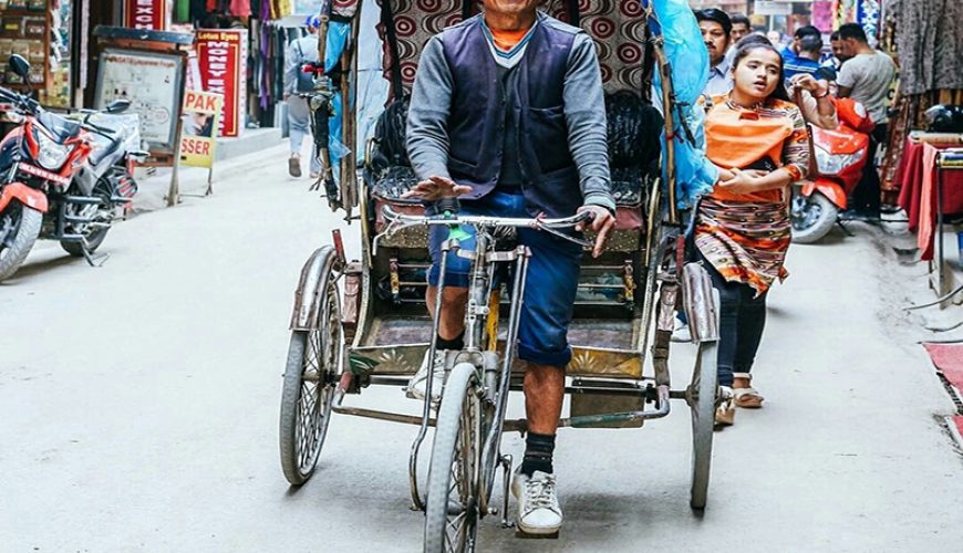 thamel rickshaw tour